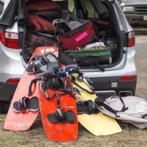 The benefits of having your own mode of transportation means you can take your toys with you. Its best to try to be organized.